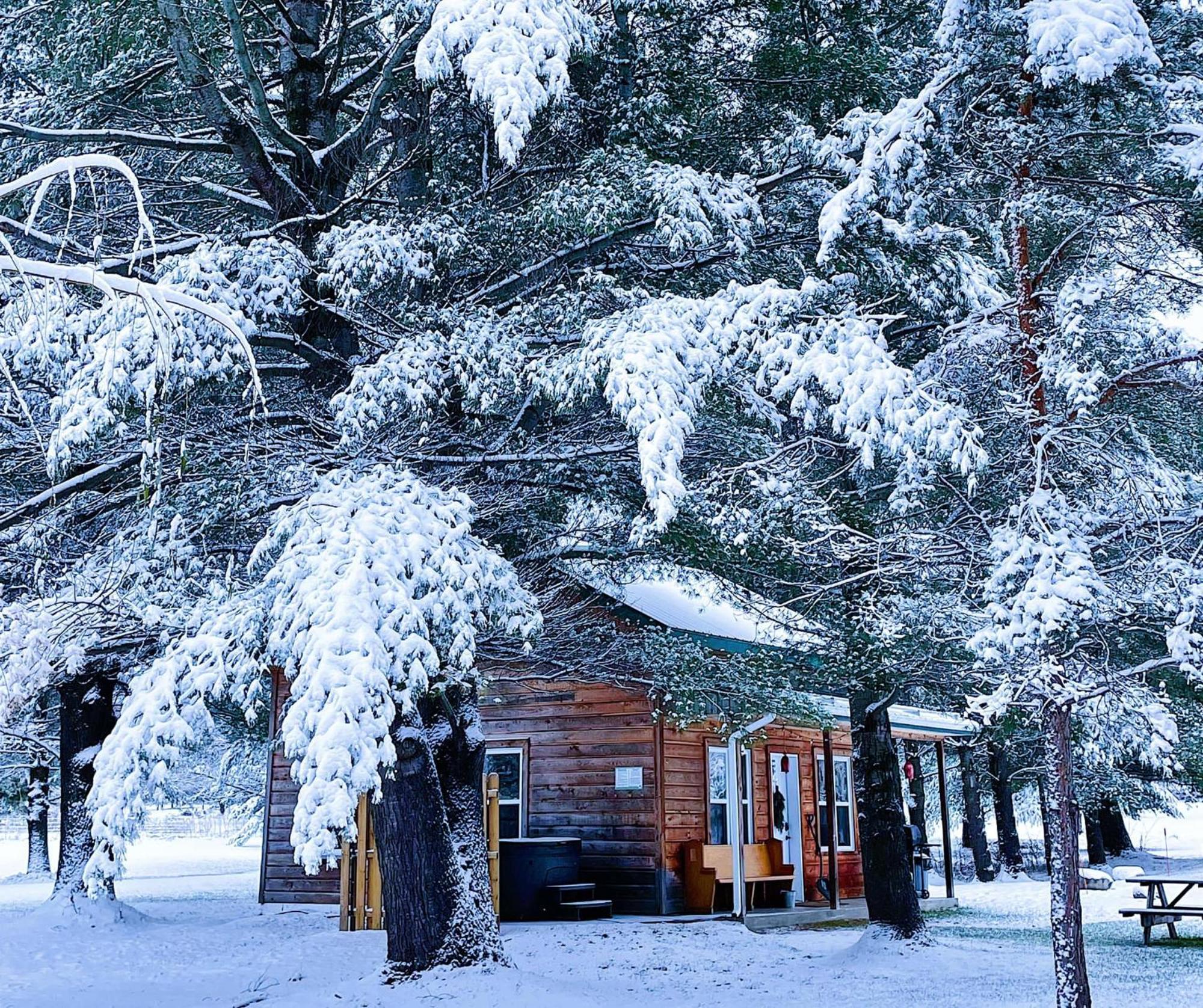 Camping Domaine Yamaska Bromont Extérieur photo